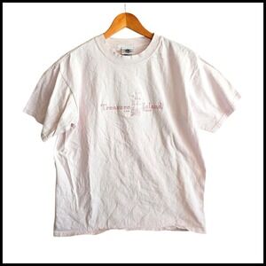 Treasure‎ Island Las Vegas T-Shirt Embroidered Graphic Tee Souvenir Medium